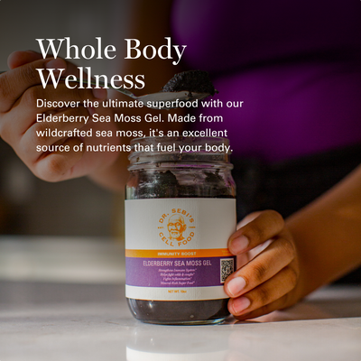 Dr. Sebi's Elderberry Sea Moss Gel