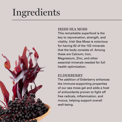 Dr. Sebi's Elderberry Sea Moss Gel