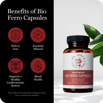 Dr. Sebi's Bio Ferro Capsules