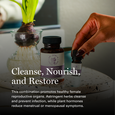 Dr. Sebi's Feminine Health Bundle – Uterine Wash & Uterine Oil