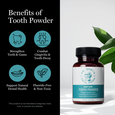 Dr. Sebi's Tooth Powder