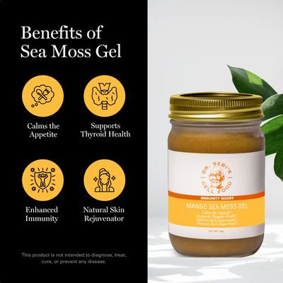 Dr. Sebi's Mango Sea Moss Gel